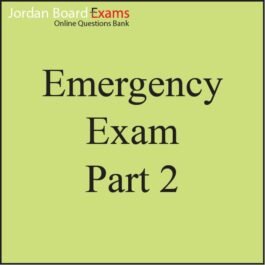 Emergency Medicine Exam Part 2